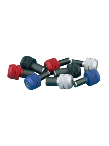 ANTIVIBRANTE IN ALLUMINIO ANODIZZATO CON ZIGRINATURA DIAM.12